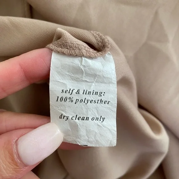 Birdy Grey Christina Tulle Sandy Mauve Convertible Dress Size Large - Picture 7 of 8